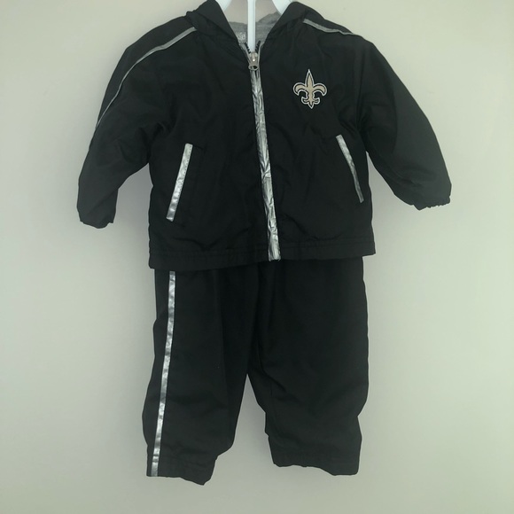 NWT NEW ORLEANS SAINTS BOYS 2 PIECE HOODIE HOODY SWEATPANTS SET